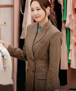 Hee-Jin Lee Strong Girl Nam-Soon Brown Coat