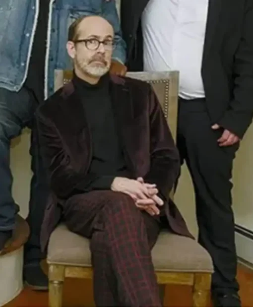 Helen’s Dead 2023 Brian Huskey Maroon Coat
