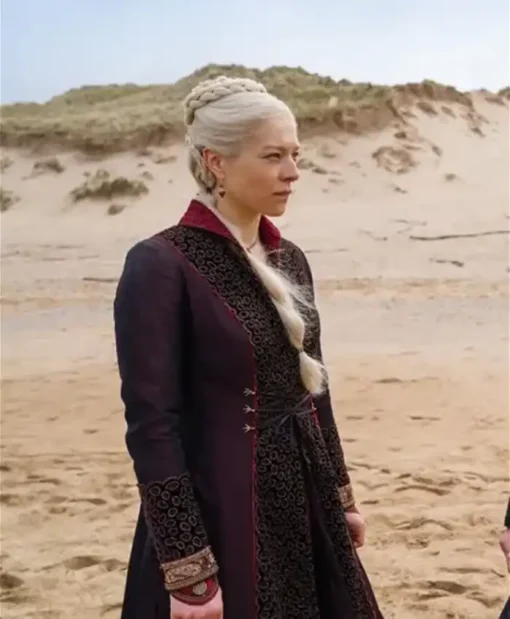 House of the Dragon Princess Rhaenyra Targaryen Long Coat