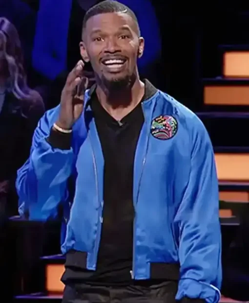 Jamie Foxx Show On Beat Shazam Bomber Jacket
