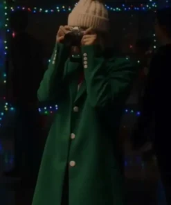 Jane Widdop Movie It’s A Wonderful Knife Winnie Carruthers Green Peacoat