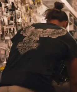 Jason Momoa TV-Series On the Roam 2024 Eagle Shirt For Sale