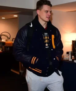 Joe Burrow Black Varsity Jacket