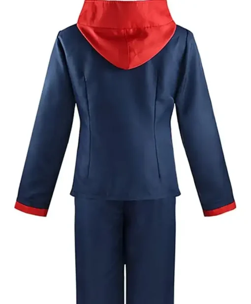 Jujutsu Kaisen Itadori Yuji Cosplay Blue Costume Hooded For Men