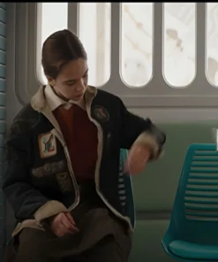 KBU TV-Series Star Wars 2024 Skeleton Crew Kyriana Kratter Black Jacket For Unisex