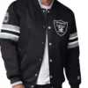 Las Vegas Raiders Starter Black Varsity Jacket
