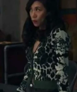 Melody Mel Bayani The Equalizer Jacquard Cardigan