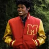 Michael Jackson Thriller Red And Yellow Varsity Jacket