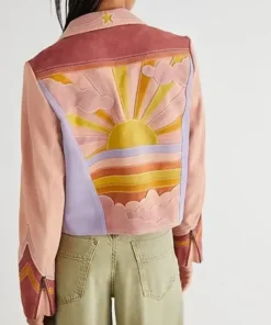 Natalie Irons Tv Series Superman & Lois S03 Tayler Buck Crop Jacket