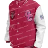 Nicki Minaj Pink And White Letterman Varsity Jacket