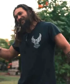 On the Roam 2024 Jason Momoa Eagle Shirt