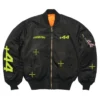 Plus44 Crew Reversible Bomber Jacket