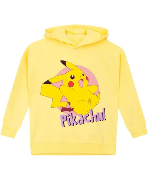 Pokemon Pikachu Yellow Hoodie