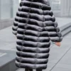 Purchase Chinchilla Grey Fur Coat For Sale