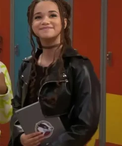 Shop Now Wizards Beyond Waverly Place Billie Black Leather Jacket For Unisex