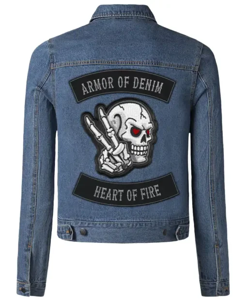 Stegaro Armor Of Denim Blue Jacket