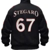 Stegaro Black Track Jacket