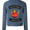 Stegaro Heart Of Fire Blue Jacket