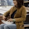 Stranger Things Joyce Byers Brown Cotton Coat