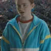 Stranger Things Sadie Sink Shirt Style Blue Cotton Jacket