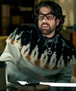 The Equalizer Adam Goldberg Wool Sweater