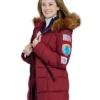 The Finnish Line 2024 Kim Matula Red Jacket