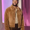 The Jennifer Hudson Show S03 John Legend Brown Fur Jacket
