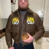 The Notorious Conor Mc Gregor Brown Bomber jacket
