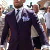 The Notorious Conor Mc Gregor Classic Purple Suit