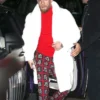 The Notorious Conor Mc Gregor White Fur Coat