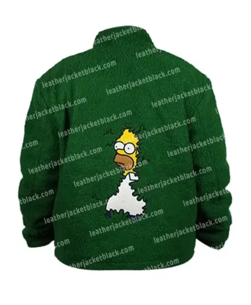 The Simpsons Homer Green Bush Jacket