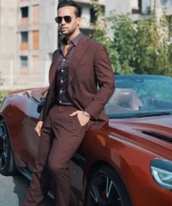The Talisman Tristan Tate Brown Suit