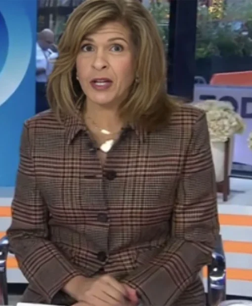 The Today Show Hoda Kotb Plaid Blazer