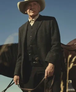 Tv Series Yellowstone 1923 Jacob Dutton Black Blazer
