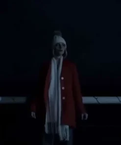 Winnie Carruthers Movie It’s a Wonderful Knife 2023 Jane Widdop Orange Coat