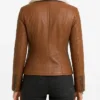 Women B-3 Shearling Fur Leather Jacket