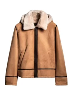 B3 Fur Aviator Shearling Bomber Jacket
