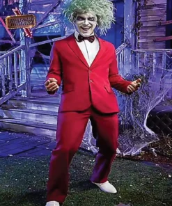 Beetlejuice Michael Keaton Joker Red Suit