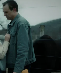 Buy Carlos Rodriguez Film Christmas Cowboy 2024 Armando Gutierrez Blue Denim Jacket For Unisex