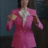 Buy Carrie Preston Elsbeth Season 02 Elsbeth Tascioni Pink Blazer For Unisex