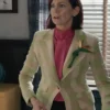 Buy Elsbeth Tascioni Elsbeth Season 02 Carrie Preston Green Plaid Blazer For Unisex