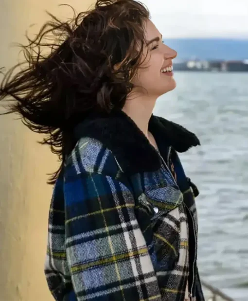 Buy Eve Hewson Bad Sisters Season 02 Becka Garvey Plaid Jacket For Unisex