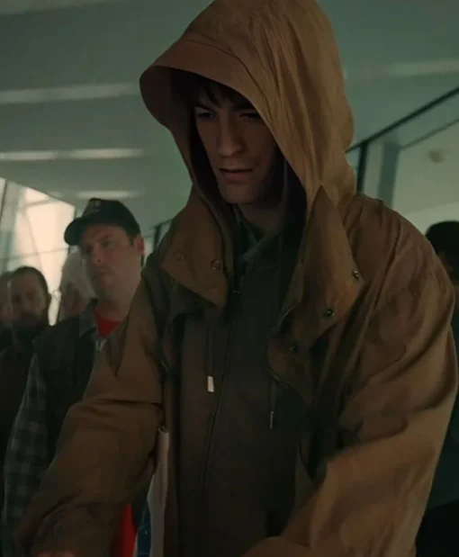 Buy Mickey Barnes Film Mickey 17 2025 Robert Pattinson Brown Cotton Jacket For Men And Women