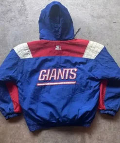Buy NFL New York Giants Starter Pro Line Hooded Jacket For Men And Women