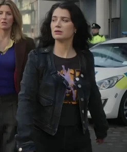 Buy Now Bad Sisters Season 02 Eve Hewson Denim Black Jacket For Unisex