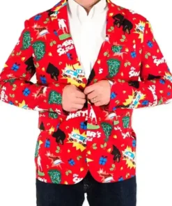 Buy Now Christmas Vacation Men Style Suit Jacket For Unisex