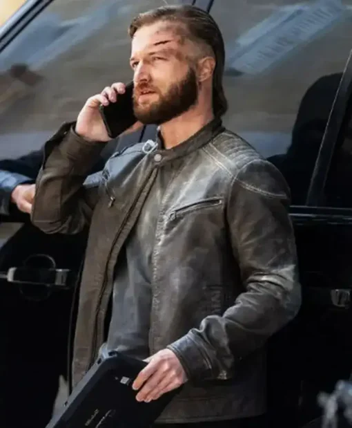 Buy Now Classified 2024 Brandon Lessard Black Leather Jacket For Sale