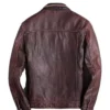 Buy Now Fashionable Brown Leather Racer Jacket For Men And Women