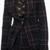 Buy Now Ingrid Derian TV-Series Watson 2025 Eve Harlow Black Plaid Blazer For Unisex