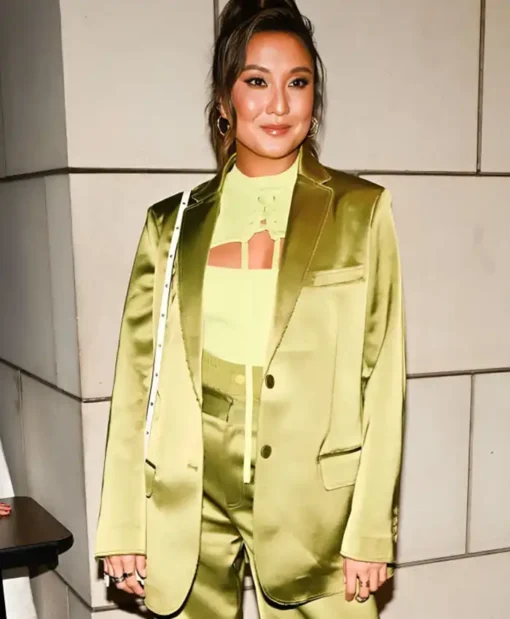 Buy Now Midtown Ashley Park Green Blazer For Unisex